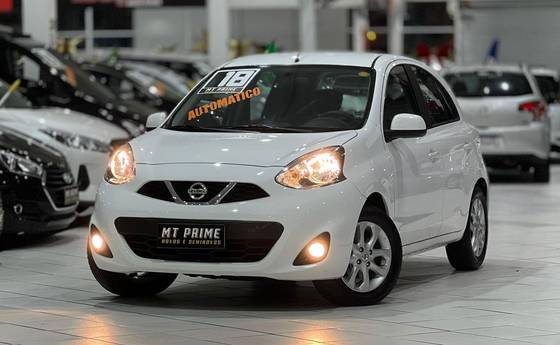 NISSAN MARCH 1.6 SV 16V FLEX 4P XTRONIC NISSAN MARCH 1.6 SV 16V FLEX 4P XTRONIC